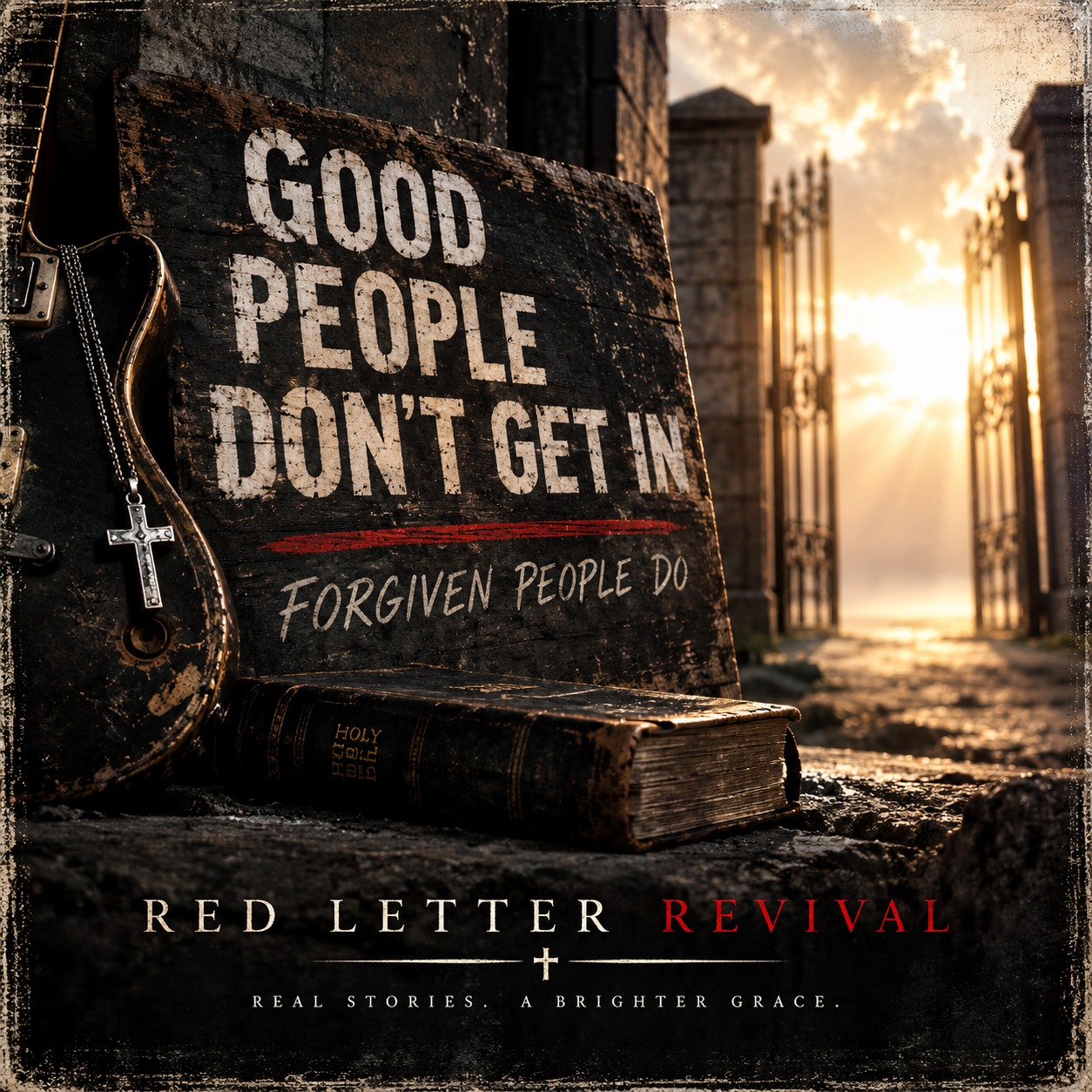 Original cover artwork for Good People Don't Get In