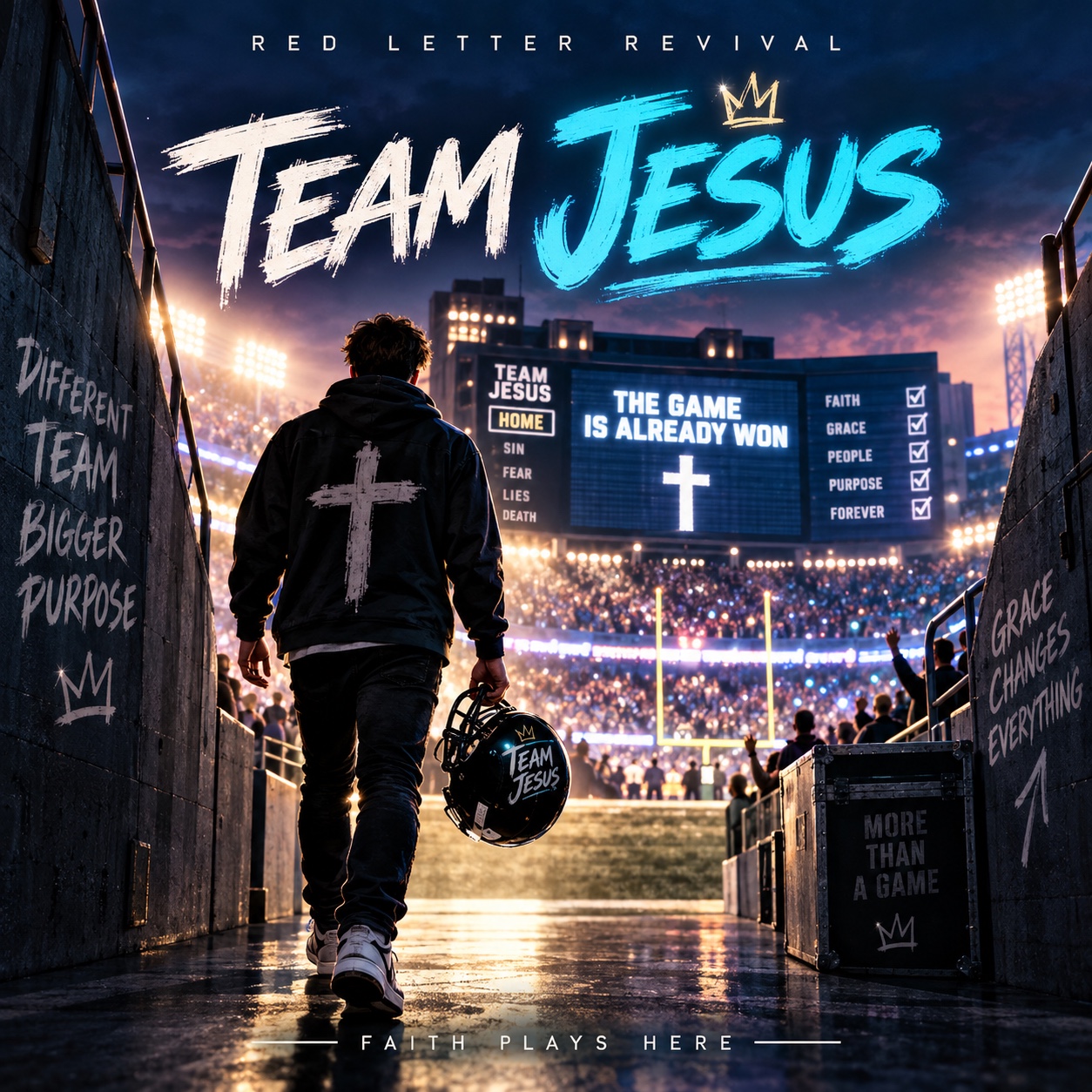 Original cover artwork for Team Jesus