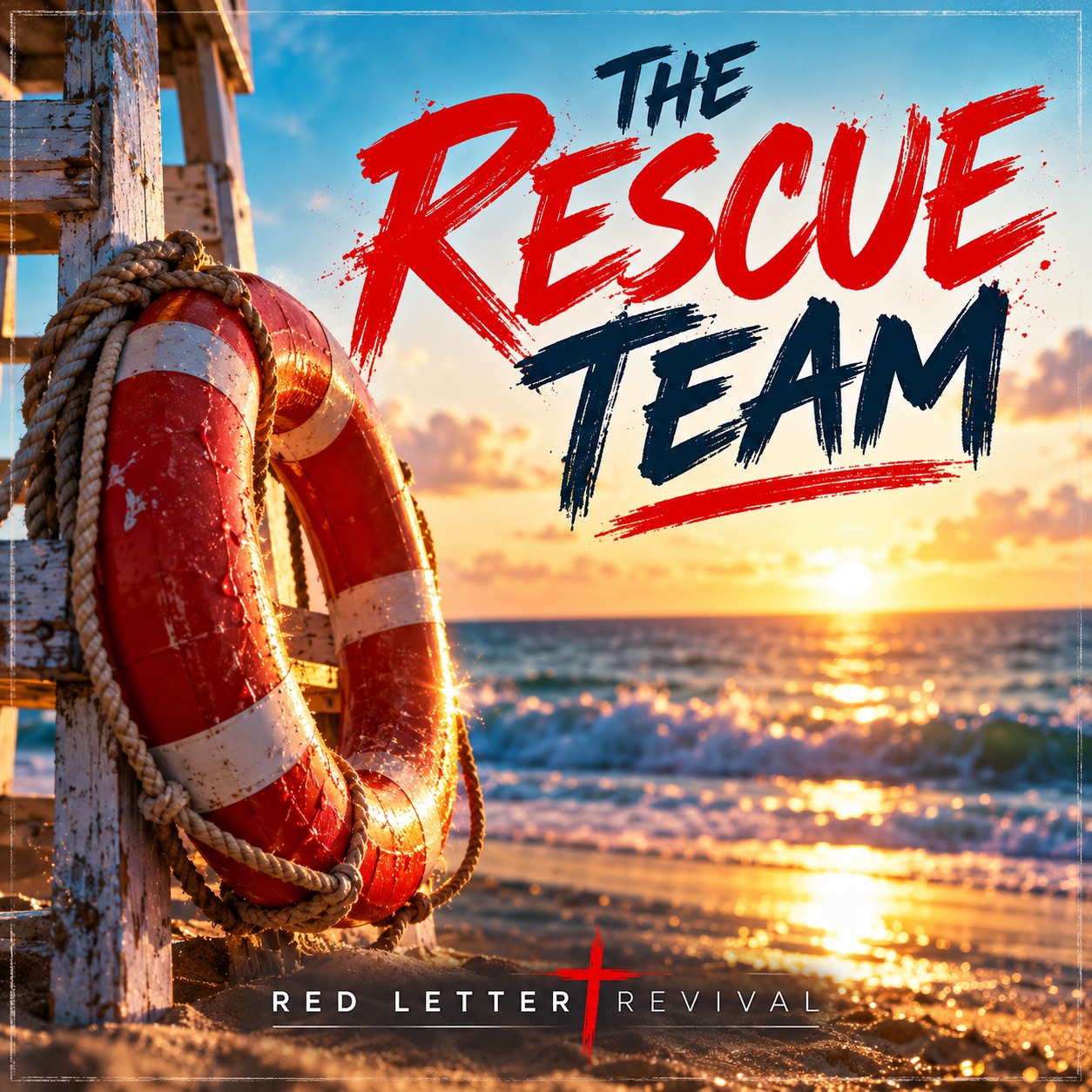 Original cover artwork for The Rescue Team
